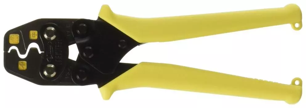 Robtex Ebi Ring Sleeve Mini Crimping Small Medium AK17MA2 (E) Tool, (1.6x2), Small, жёлтый