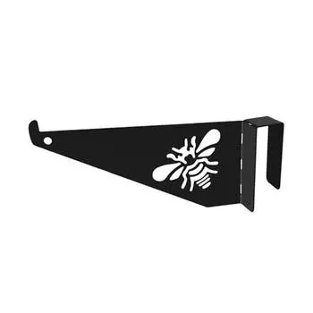 Robust Beehive Frame Holder Iron Bee Hive Stand Durable Beekeeping Bracket Garden Bee Tools чёрный