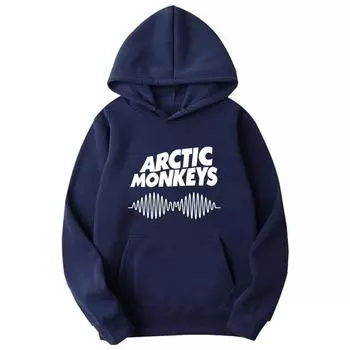 Rock Arctic Monkeys напечатанный худи женская куртка рэп флис унисекс одежда мужская спортивная мода пуловер топ S