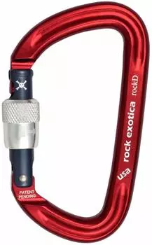 Rock Exotica rockD Screw Lock Carabiner One Size C2S