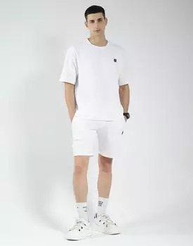 Rock.It By Monte Carlo Mens Solid Round Neck Short Set XL