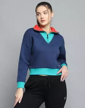 Rock.It Women Regular Fit Winter Sweatshirt M