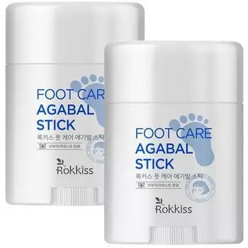 Rock Kiss Foot Care Agigo Pot 20г, 2 корейских косметики