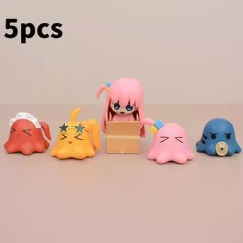 Rock The Bocchi Anime Pvc Action Figures Model Toy Desktop Gifts Decoration