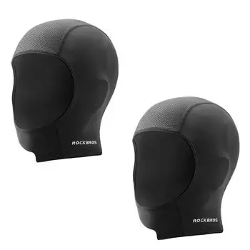 ROCKBROS Balaclava Inner Summer Cooling Face Cover with UV and Stretchy Design for and Set of 2 for Men and Women Cap, Protection, Breathable,