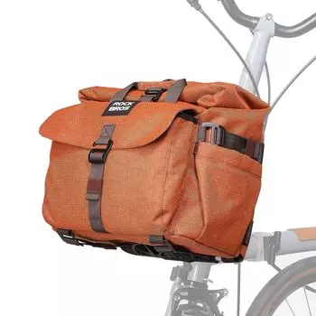 ROCKBROS Bicycle Handlebar Large Bicycle Brompton Folding Bike School Bag, Capacity, Adjustable, 4-Way, Backpack, Carry-on Bag, Handbag, Bag, Bag,