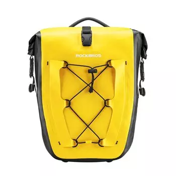 ROCKBROS Bicycle Pannier Side and Rear Large Easy Touring Commuting Bicycle Road Mountain 25L Bag, Bag, Waterproof, Capacity, Reflective,