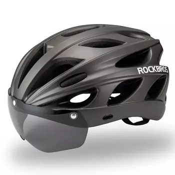 ROCKBROS Bicycle Road CE Ultra High Magnetic Goggles с регулируемым шлемом для езды на велосипеде, для взрослых, для велосипеда, сертифицированный, легкий, жесткий, дышащий,