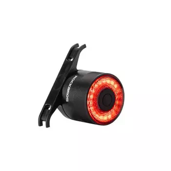 ROCKBROS Bicycle Tail Light, Automatic Lighting, Smart Brake Warning, Auto Light, Rear Light, USB Rechargeable, High Brightness, Aluminum Alloy, IPX6