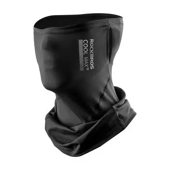 ROCKBROS Cooling Face Mask with UV Cooling Neck and Ear Loops for Men and Perfect for and Sports Protection, Touch, Cover, Sweat-Wicking,