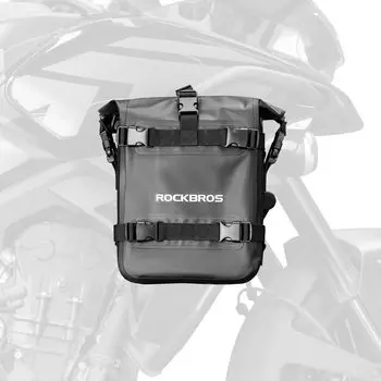 ROCKBROS Engine Guard Motorcycle Side for and Black Bag, Bag, Waterproof, 5-7L Capacity, Stain-Resistant, Abrasion-Resistant, Multifunctional,