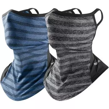 ROCKBROS Face UV Neck Summer Sun Ear and Cover, Protection, Cover, Cooling, Protection, Breathable, Sweat-Wicking, Quick-Drying, Loops, Cycling,