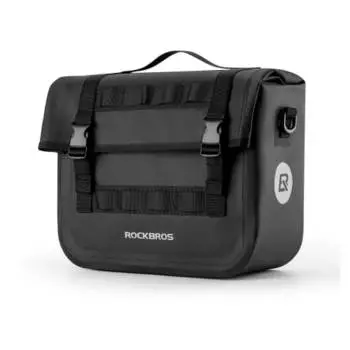 ROCKBROS Pannier Bag Bicycle Rear Bag Side Bag Bicycle Bag Carrier Bag Водоотталкивающая велосипедная багажная сумка Большая вместительная сумка через плечо Туристическая сумка Out