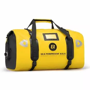 ROCKBROS туристический водонепроницаемый багажник для сиденья мотоцикла большой для наружного плечевого ремня легкий для мотоцикла сумка, сумка, сумка, 55 л, емкость, кемпинг,