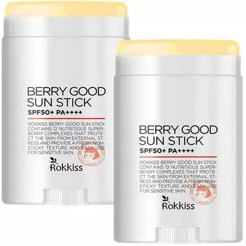 Rockies Berry Good Sun Stick SPF50+ PA++++, 15g, 2 units