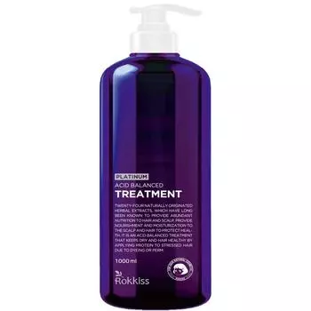 Rockies Platinum Средство для лечения волос с мягкой кислотностью, 1 л, 1 шт.