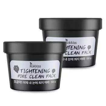 Rockies Tightening Pore Clean Pack 150g, 1 pack, 2 packs