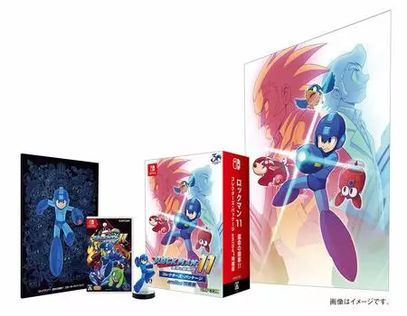 Rockman 11 Gears of Package Amiibo Bundle Version Switch Fate!! Коллекционер -
