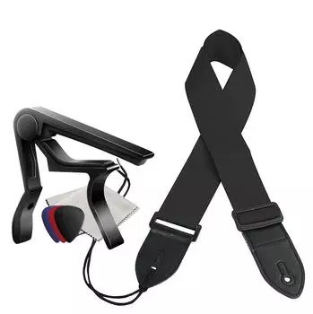 rockson Strap Black Capo Tast Pick Set…