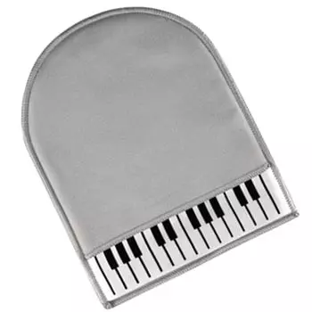 Roczential Piano Key Maintenance Инструмент Мягкая Чистка Для Фортепианного Инструмента Чистка Фортепианной Клавиатуры и Может Использоваться Как На Воде Хорошая Чистка серый
