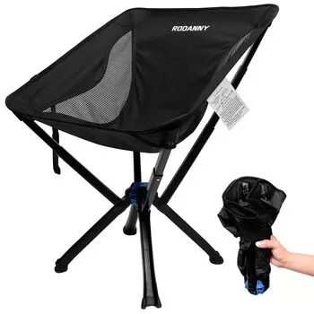 RODANNY Outdoor Green Folding Ultra Camping Chair Capacity Compact Storage Bag Удобный для кемпинга стул авиационного класса, стул, легкий, компактный,