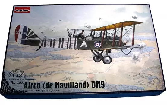 Roden de Havilland DH9 plastic model 1/48
