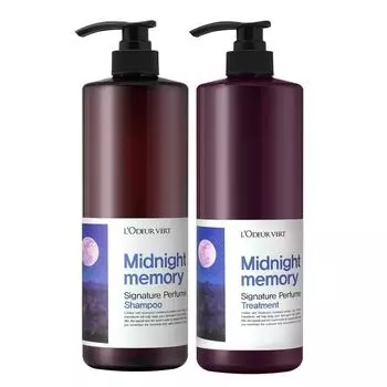 Roderbert Signature Perfume Шампунь + Набор для ухода за волосами Midnight Memory Fragrance, 1 набор
