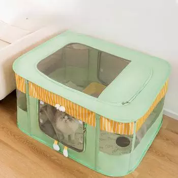 Родильная комната для кошек, кошачье гнездо, закрытая палатка для беременности и родов, родильный ящик, ограждение для щенков, производственный ящик, принадлежности для производства домашних животных S