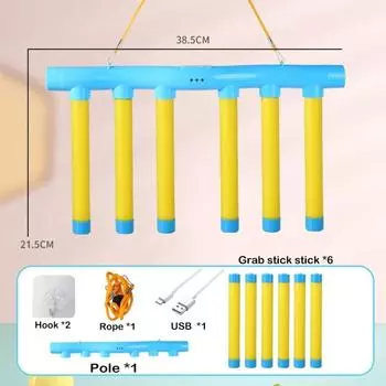 Родитель-ребенок Глаза и руки Хватание Палочки Быстрая реакция Реакция Палочки Игра Детский подарок