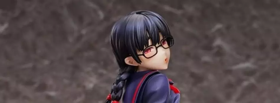 Родной масштаб Фудзими Фуюко окрашенная готовая фигурка 1/5 чёрный