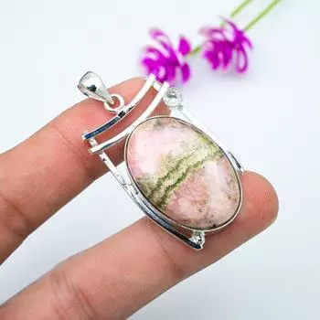 Родохрозит, Белый топаз, браслет ручной работы, новейший дизайн, браслет из чистого серебра 925 пробы с драгоценными камнями, подарок для сестры