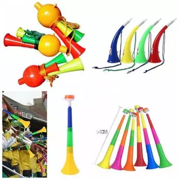 Рог быка Игрушечный рог Реквизит Игрушки-шумовки Трубящие рога Пластиковый рог Футбольные игры Big Three Section Horn