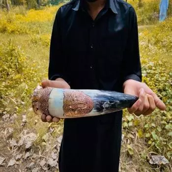 Рога для питья викингов, аутентичный подарок на свадьбу викингов, набор из 2 шт.