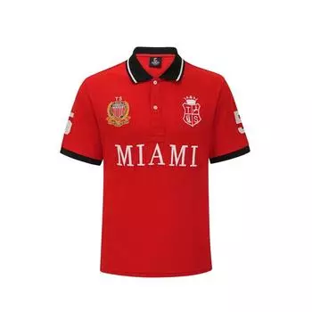 RogueWave Новые летние мужские поло рубашки Отличный дизайнерский вышитый короткий рукав Повседневная спортивная свободная большого размера EU 7XL EU SIZE XS