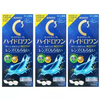 Rohto Contact Care Rohto C Cube Hydro One 500 мл x 3 упаковки [Оптовая закупка]