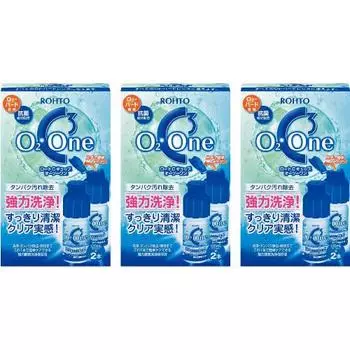 Rohto Contact Care Rohto C Cube O2-One Кислородпроницаемый твердый (Линза О2) / Только для жестких контактных линз Сильный ферментный чистящий консервирующий раствор (120мл х