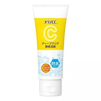 ROHTO Melano CC Deep Clear Enzyme Face Wash энзимная пенка для умывания, 130 гр