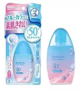 ROHTO Mentholatum Sunplay Clear Water флюид с максимальной защитой от солнца SPF50+ PA++++, 26 мл