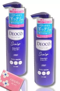 Rohto Pharmaceutical Deoco Scalp Care Shampoo 450 мл Сладкий цветочный аромат Устраняет даже запахи. [2 шт.]
