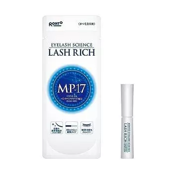 Rohto Pharmaceutical Lash Rich Eyelash Serum, Eyelash Mites, Eyelash Lifting, Fine Brush Type, Eye Eyes Care, Содержит увлажняющие ингредиенты,