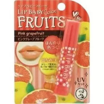 Rohto Pharmaceutical Lip Baby Fruit Грейпфрут 4,5 г