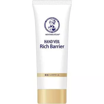 Rohto Pharmaceutical Rohto Hand Veil Mentholatum Hand Veil Rich Barrier 70g