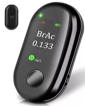 RoiCiel Алкоголь Алкоголь Вождение в нетрезвом виде Алкоголь Высокий уровень Национальной общественной безопасности Высокий уровень Маленький USB-тип Ремешок Проверка, Детектор, Профилактика, Тестер,