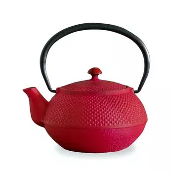 [Roji Associates] Чугунный чайник, чайник Nanbu Tekki (ARARE - Круглый тип), Сделано в Японии, с ситечком для чая, внутренняя эмалированная отделка, цветной чайник, Open Fi
