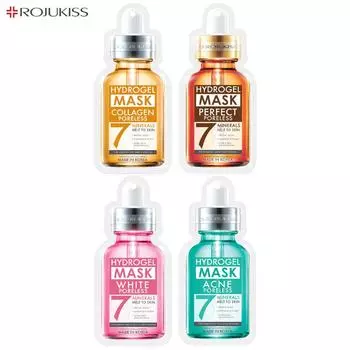 Rojukiss Acne/Collagen/Perfect/White Гидрогелевая минеральная маска без пор 7–25 мл - Thai Skincare Acne 1 pc