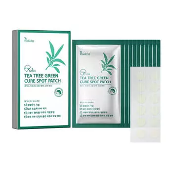 Rokkiss Tea Tree Green Cure Spot Patch 11mm 120шт 1Pcs/2Pcs 1Pc