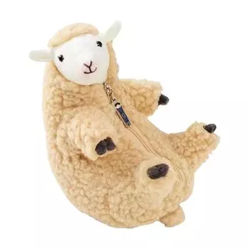 Rokko Mountain Ranch Shaved Lamb Японская плюшевая очищенная кукла-ягненок Мягкая игрушка-животное Милая кукла One Size