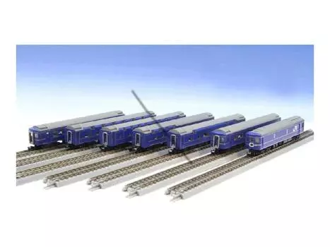 Rokuhan Z gauge 24 series Hokutosei JR Hokkaido formation basic set T016-1 7-вагонный
