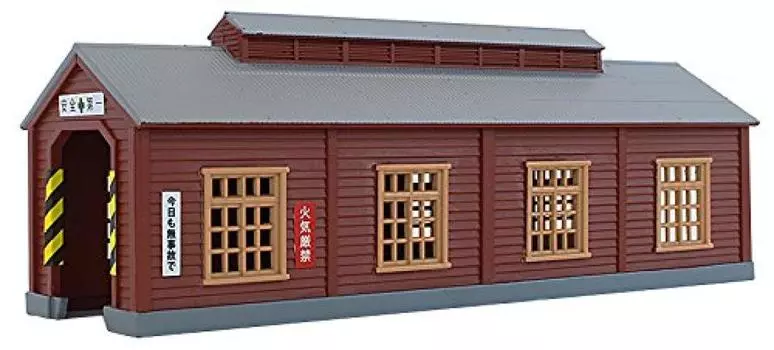 Rokuhan Z gauge деревянный моторный отсек коричневый S051-2