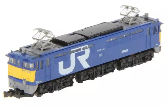 Rokuhan Z Gauge EF65 Type 1000 1059 JR Freight Test Painting Железнодорожная модель электровоза No. Т035-5